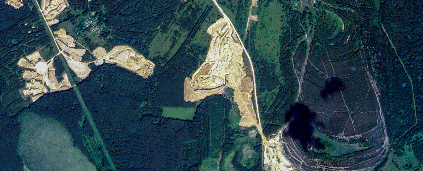 Обзорный и точечный мониторинг карьеров по спутниковым снимкам